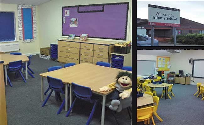 School Building Fire Damage Repair